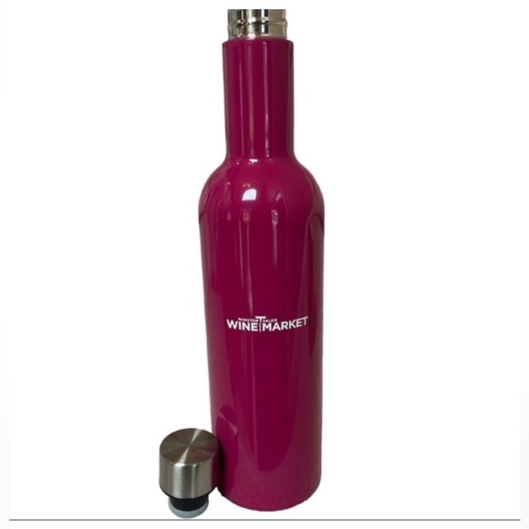 True Barware Wine Thermos Tanked Stainless Steel 750 ml Growler Leakproof NC - Picture 2 of 5
